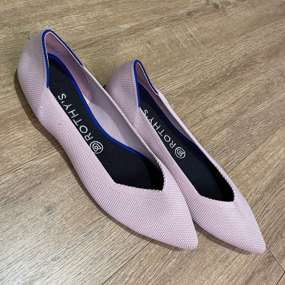 NWOT Rothy’s The Point - Blush